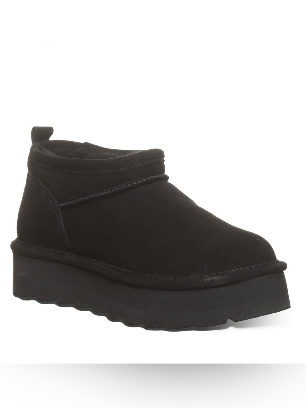 BearPaw Women’s Black Retro Super Shorty Boot
